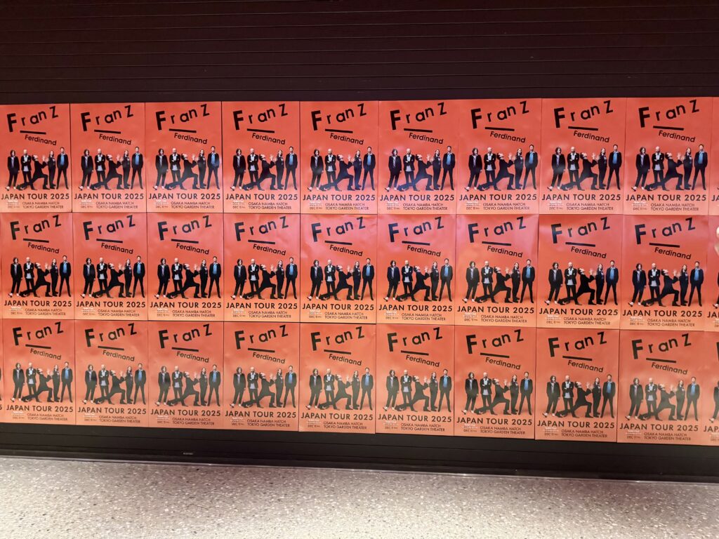 Franz Ferdinand来日 2025.12.11】東京公演セットリスト＆感想 踊れる